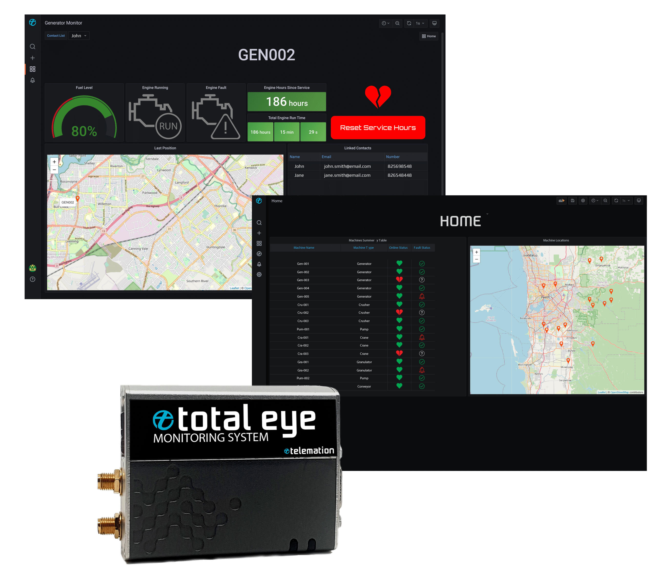 Generator Monitor - totaleye iot services
